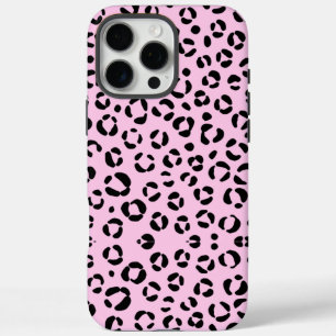 Coque iPhone 16 Pro Max Joli en rose impression animale