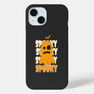 Coque Case-Mate iPhone Joli Fantôme Orange Création Halloween Saison Effr