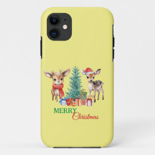 Case-Mate iPhone Case Joli faon renne Père Noël Joyeux Noël Fête