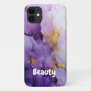 Case-Mate iPhone Case Joli Faux moderne Iridescente avec nom Coque-Mate