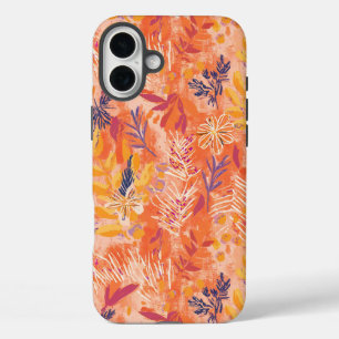 Coque Pour iPhone 16 Plus Joli Fleurs sauvages aquarelle
