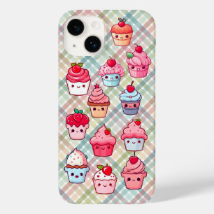 Coque Case-Mate iPhone Joli gâteau cupcake kawaii nourriture muffin