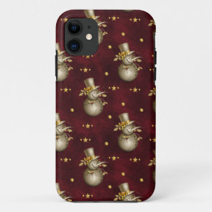 Coque Case-Mate Pour iPhone Joli Golden Snowman