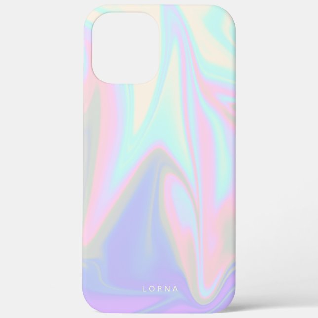 Coques Case-Mate iPhone Joli holographe moderne et élégant (Verso)