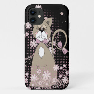 Coques Pour iPhone Joli Kitty dans les marguerites