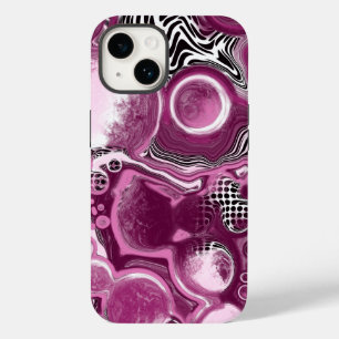 Coque Case-Mate iPhone Joli Magenta rose Digital Pour Peinture