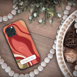 Case-Mate iPhone Case Joli Moderne Style Abstrait Inspiriity Rouge