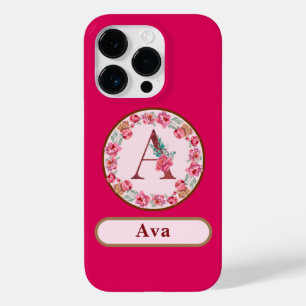 Coque Case-Mate iPhone Joli Monogramme A Floral