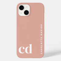 Joli Monogramme Peach Girls