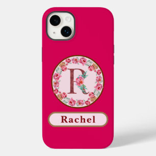 Coque Case-Mate iPhone Joli Monogramme R Floral