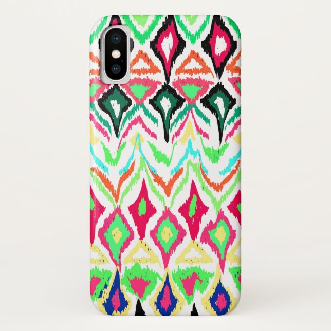 Coques Case-Mate iPhone Joli motif coloré (Dos)