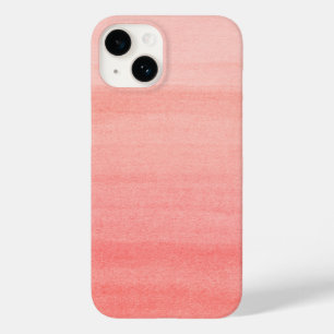 Coque Case-Mate iPhone Joli Motif d'aquarelle rose corail
