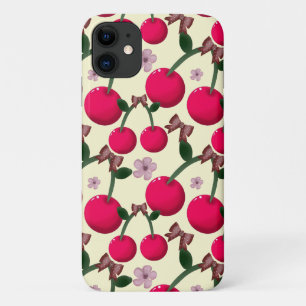 Case-Mate iPhone Case Joli motif de cerise rouge