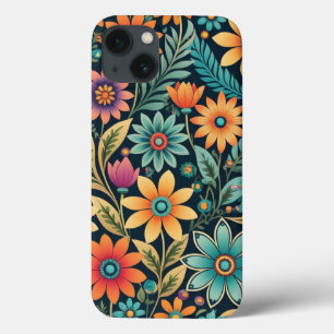 Case-Mate iPhone Case Joli Motif de fleurs colorées printemps Art floral
