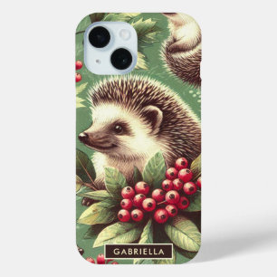 Coque Case-Mate iPhone Joli Motif de hérisson Vintage