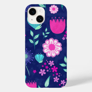 Coque Case-Mate iPhone Joli motif floral de fond