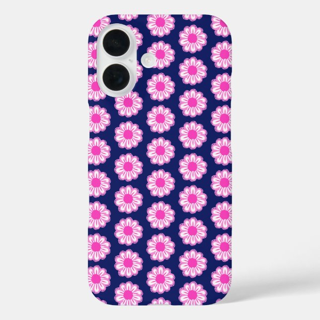 Coques Case-Mate iPhone Joli motif floral de fond (Verso)