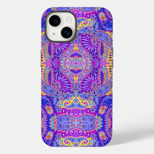 Coque Case-Mate iPhone Joli motif paisley violet