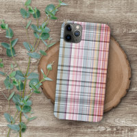 Joli motif tartan rose bleu rouge violet pastel