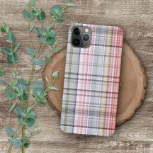 Joli motif tartan rose bleu rouge violet pastel