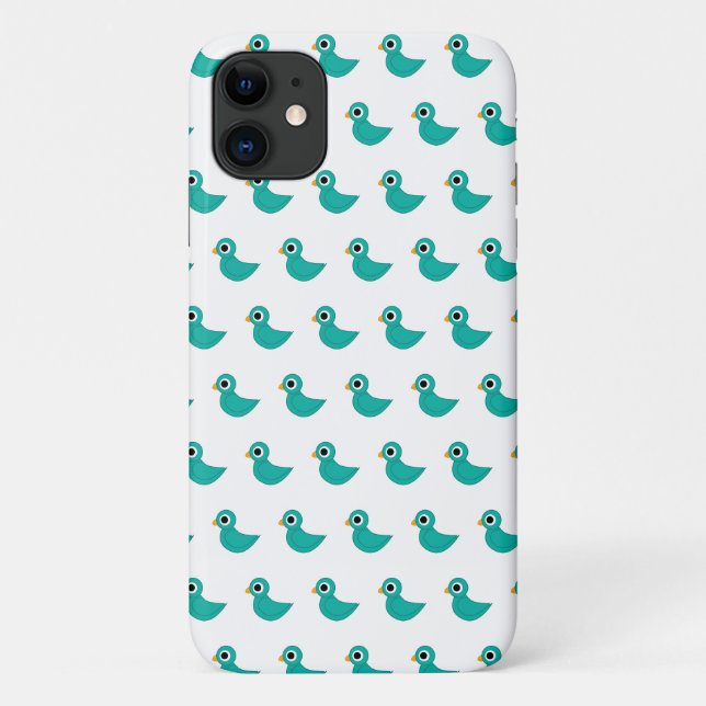 Coques Case-Mate iPhone Joli oiseau bleu (Dos)
