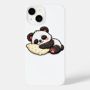 Coque Case-Mate iPhone Joli panda endormi avec un oreiller