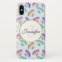 Joli Pastel Motif d'aquarelle papillon