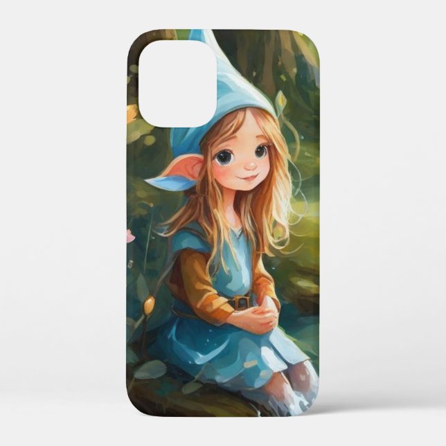 Coques Case-Mate iPhone Joli petit elfe dans la rivière (Verso)
