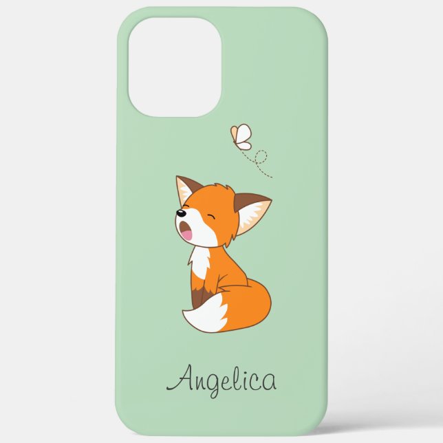 Coques Case-Mate iPhone Joli Petit Fox Sleepy (Verso)