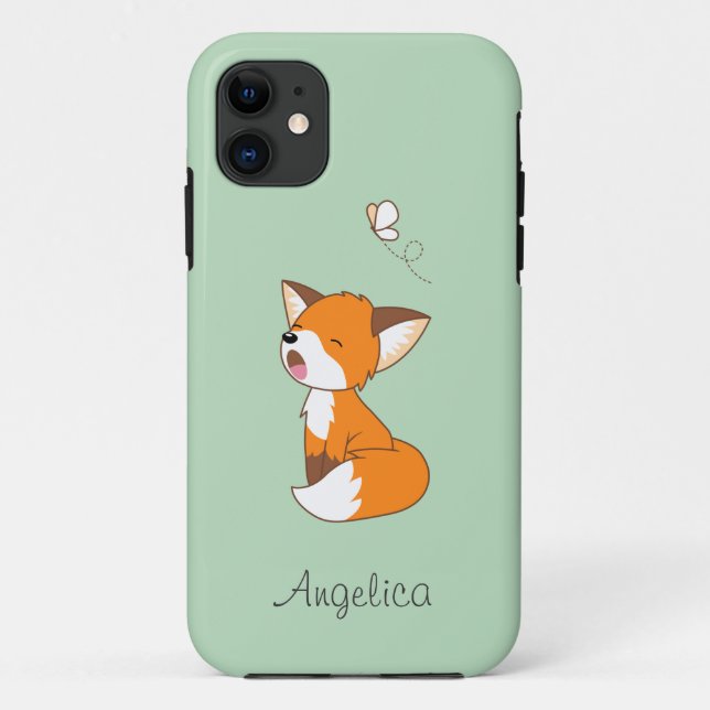 Coques Case-Mate iPhone Joli Petit Renard Endormi (Dos)