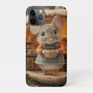 Case-Mate iPhone Case Joli Petit Souris dans une Maison de Gland Cosy
