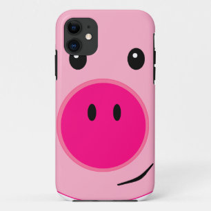 Coques Pour iPhone Joli porc rose