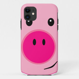 Coques Pour iPhone Joli porc rose
