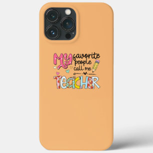 Case-Mate iPhone Case Joli professeur, les gens que j'aime m'appellent P