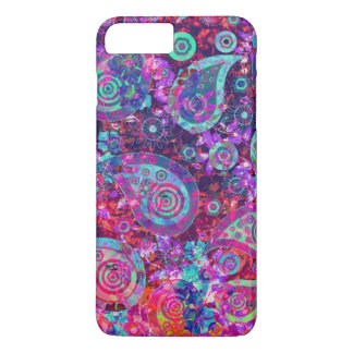 Etui iPhone Case-Mate Joli rose abstrait et Aqua Paisley
