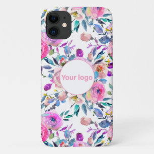 Case-Mate iPhone Case Joli rose Floral Ajoutez Votre Logo