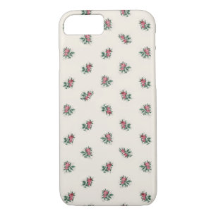 Coque Case-Mate iPhone Joli rose Roses Fille Vintage Motif de fond d'écra