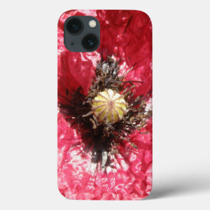 Coque Case-Mate iPhone Joli Rouge Fleur Poppy Macro iPad Mini Case