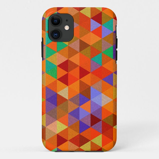 Coques Case-Mate iPhone Joli Triangle grunge motif I + vos idées (Dos)