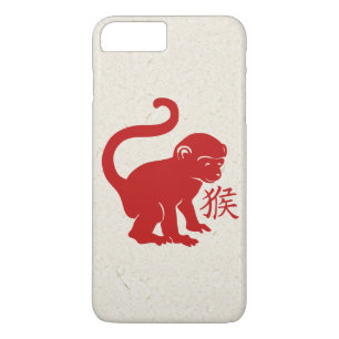Coque iPhone 7 Plus Jolie Année du Singe