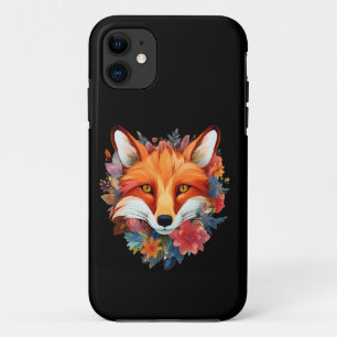 Case-Mate iPhone Case Jolie aquarelle Fleur Fox