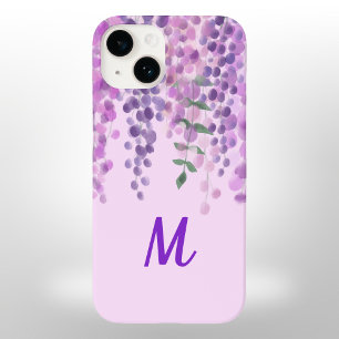 Coque Case-Mate iPhone Jolie Aquarelle violette claire Look Wisteria