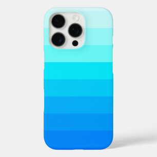 Coque iPhone 16 Pro Jolie conception Ombre Bleue