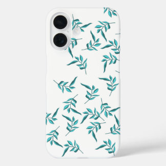 Coque Pour iPhone 16 Jolie couverture Feuille pour iPhone