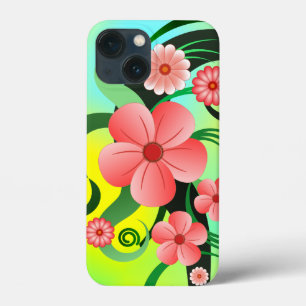 Coques Pour iPhone Jolie décoration tropicale Hibiscus rose