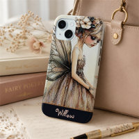Jolie Fée Florale Rose Pastel Personnalisée
