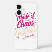 Jolie Fille Faite De Chaos Et De Confiance