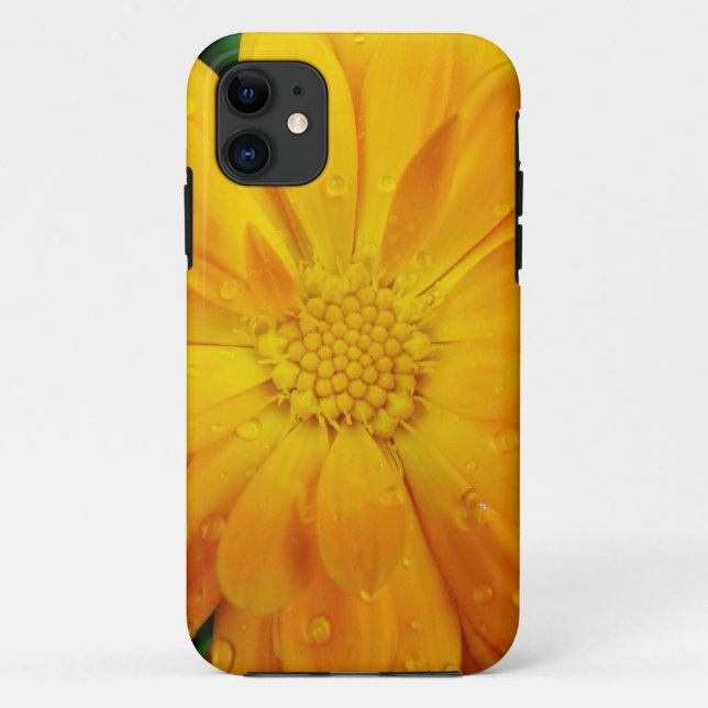 Coques Case-Mate iPhone jolie fleur de marguerite jaune fraîche (Dos)