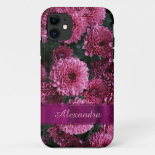 Etui iPhone Case-Mate Jolie fleur rose Chrysanthemum personnalisée