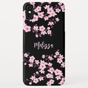 Case-Mate iPhone Case Jolie florale Fleur de cerise Monogramme